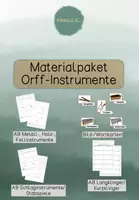 Vorschau - Arbeitsblätter - SPARPAKET Orff-Instrumente - Deckblatt