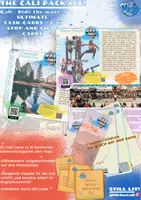 Vorschau - Arbeitsblätter - Kalifornien Package - Task Cards und Stop and Swap Karten - Deckblatt