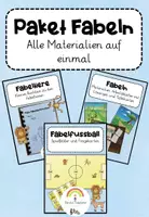 Vorschau - Unterrichtsreihen - Paket Fabeln - Deckblatt