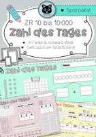 Vorschau - Unterrichtsreihen - Sparpaket | Zahl des Tages | Zahl der Woche | ZR 10 - 10000 - Deckblatt