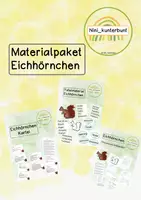 Vorschau - Arbeitsblätter - Materialpaket Eichhörnchen - Deckblatt
