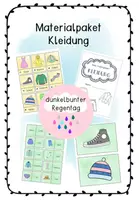 Vorschau - Arbeitsblätter - Materialpaket Kleidung - Deckblatt