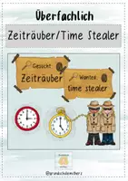 Vorschau - Bildkarten - Materialpaket Belohnungssystem Zeiträuber/Time Stealer - Deckblatt