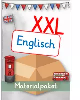 Vorschau - Arbeitsblätter - Komplettpaket ENGLISCH - Wunderwelten_XXL - Deckblatt