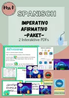 Vorschau - Spiele - Imperativo afirmativo - 2 Interaktive PDFS - Deckblatt