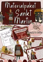 Vorschau - Unterrichtsreihen - Materialpaket Sankt Martin - Tafelmaterial, Forscherheft & Wissenskartei St. Martin - Deckblatt