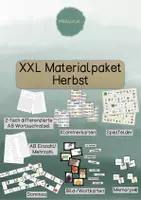 Vorschau - Arbeitsblätter - XXL MATERIALPAKET Thema Herbst (DaZ) - Deckblatt