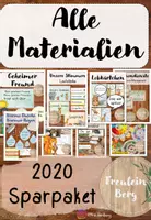 Vorschau - Stundenentwürfe - Sparpaket - Alle Materialien von FreuleinBerg - 2020 (über 2000 Seiten) - Deckblatt