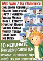 Vorschau - Unterrichtsreihen - Materialpaket berühmte Persönlichkeiten für Geschichte und den Sachunterricht - Deckblatt
