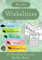 Vorschau - Arbeitsblätter - Übersicht der Wirbeltiere - Bundle - Deckblatt