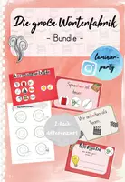 Vorschau - Unterrichtsreihen - Die große Wörterfabrik: Bundle (Klasse 1) - Deckblatt