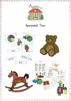 Vorschau - Arbeitsblätter - Toys / Wortschatz: Sparpaket (QR-Codes & Flashcards) - Englisch - Kl. 2/3 - Deckblatt