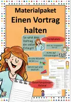 Vorschau - Poster - Materialpaket Einen Vortrag halten - Deckblatt