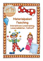 Vorschau - Arbeitsblätter - Materialpaket Fasching - Deckblatt