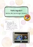 Vorschau - Arbeitsblätter - Materialpaket - Das Gleichnis vom barmherzigen Samariter - Reli-Büchlein & Video - Deckblatt