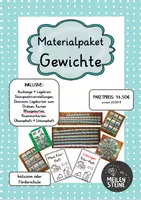 Vorschau - Unterrichtsreihen - Materialpaket zum Thema Gewichte - Deckblatt