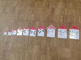 Vorschau - Stationenlernen - Rechenhäuser Zahlenraum 1-10 - Deckblatt