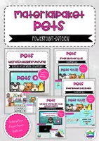 Vorschau - Spiele - Materialpaket "Pets" - Interaktive PowerPoint Präsentationen - Deckblatt