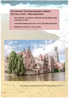 Vorschau - Stundenentwürfe - Sparpaket Mittelalter Renaissance: Entdeckendes Lernen - Deckblatt