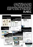 Vorschau - Arbeitsblätter - Outdoor Adventures - BUNDLE - Deckblatt