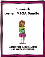 Vorschau - Arbeitsblätter - Spanisch Lernen MEGA Paket: TOP 100 Produkte 60% Rabatt! (Español) - Deckblatt