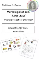 Vorschau - Arbeitsblätter - Materialpaket Homeschooling toys (interaktive PDF + AB) - Deckblatt