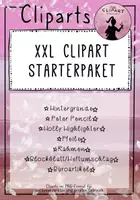 Vorschau - selbst erstellte Cliparts/Grafiken - XXL Clipart Starterpaket - Sparpaket - Deckblatt
