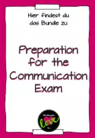 Vorschau - Stundenentwürfe - Bundle zur Vorbereitung auf die Kommunikationsprüfung - Deckblatt