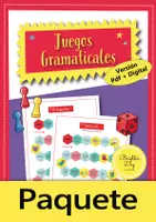 Vorschau - Arbeitsblätter - Juegos Gramaticales: Grammatikspiele Paket (Spanisch) - Deckblatt