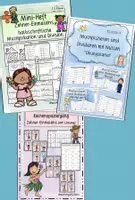 Vorschau - Arbeitsblätter - Einmaleins mit großen Zahlen Klasse 3-4 | Zehnereinmaleins - Deckblatt