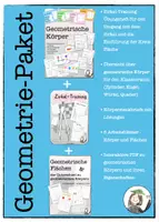 Vorschau - Arbeitsblätter - Geometrie-Paket - Deckblatt