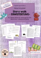 Vorschau - Arbeitsblätter - Materialpaket Story Walk *Ergänzungen* - Deckblatt