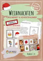 Vorschau - Arbeitsblätter - Weihnachten - 2er-Pack - Forscherheft & Adventskalender - Deckblatt
