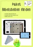 Vorschau - Arbeitsblätter - Materialpaket - Bibelstellen finden (interaktiv) - Deckblatt