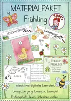 Vorschau - Spiele - Materialpaket Frühling - Deckblatt