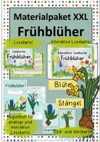 Vorschau - Arbeitsblätter - Materialpaket XXL Frühblüher #edukilights22 - Deckblatt
