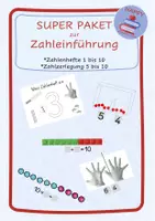 Vorschau - Arbeitsblätter - SUPER Paket zur Zahleinführung - Deckblatt