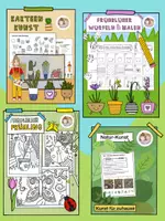 Vorschau - Stundenentwürfe - Kunst im Frühling , Kunstideen Frühling Kunst Grundschule - Deckblatt