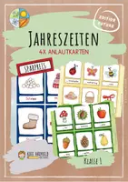 Vorschau - Bildkarten - Durch die Jahreszeiten - Anlautkarten - Deckblatt
