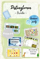 Vorschau - Unterrichtsreihen - Bundle: Distanzlernen Sachunterricht (Kl. 1-4) - Deckblatt