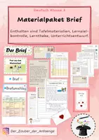 Vorschau - Stundenentwürfe - Materialpaket Brief #edukiknaller2021 - Deckblatt