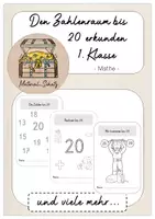 Vorschau - Arbeitsblätter - Paket: Den Zahlenraum bis 20 erkunden - erweitert! - Deckblatt