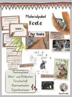 Vorschau - Spiele - Materialpaket Koala für den Sachunterricht - Deckblatt