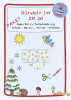 Vorschau - Arbeitsblätter - PAKET - Bündeln im ZR 20 - Zahleinführung - Deckblatt