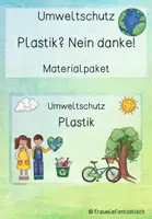 Vorschau - Stundenentwürfe - Umweltschutz Plastik: Materialpaket - Deckblatt
