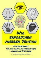 Vorschau - Stundenentwürfe - Unsere Sinne: Ein Materialpaket zum Experimentieren rund um das Thema Sehen - Deckblatt