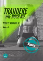 Vorschau - Arbeitsblätter - Materialpaket Fitness Workout III To be the one Sek I Kl. 5-10 - Deckblatt