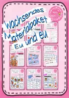 Vorschau - Arbeitsblätter - Alles zum Eu und eu - Materialpaket zur Buchstabeneinführung 1. und 2. Klasse - Deckblatt