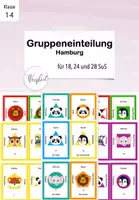Vorschau - Anderer Materialtyp - Gruppeneinteilung Hamburg-Version für 18, 24 und 28 SuS - Deckblatt
