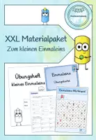 Vorschau - Arbeitsblätter - XXL Materialpaket - Kleines Einmaleins - Deckblatt
